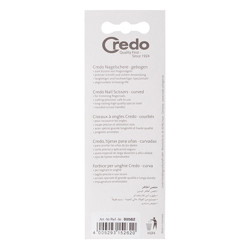 Credo Pop Art Nail Scissors Orange