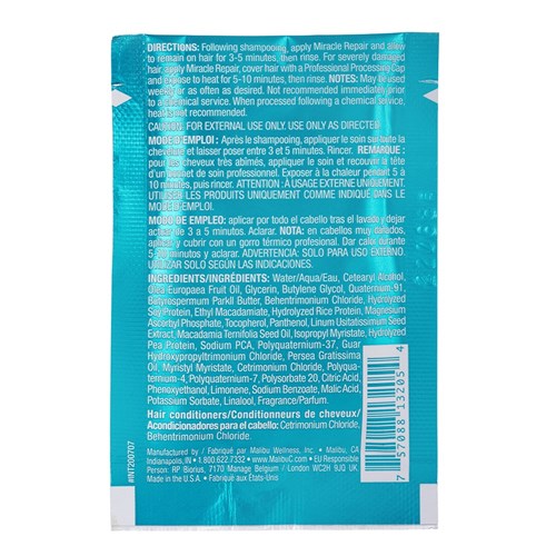 Malibu C Miracle Repair Hair Reconstructor