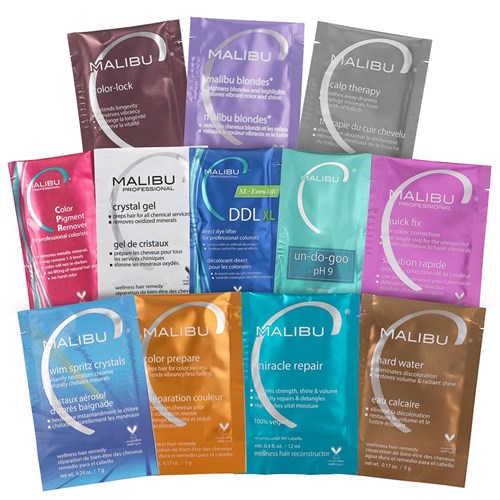 Malibu C Scalp Therapy Hair Treatment 12pc 