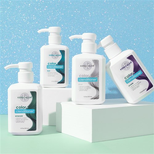 Keracolor Color Clenditioner Colour Shampoo Teal