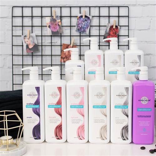 Keracolor Color Clenditioner Colour Shampoo Silver 1L