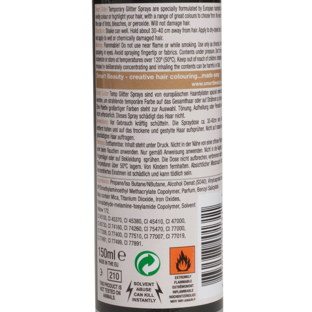 Smart Colour Beach Blonde Temporary Colour Hair Spray 150ml I