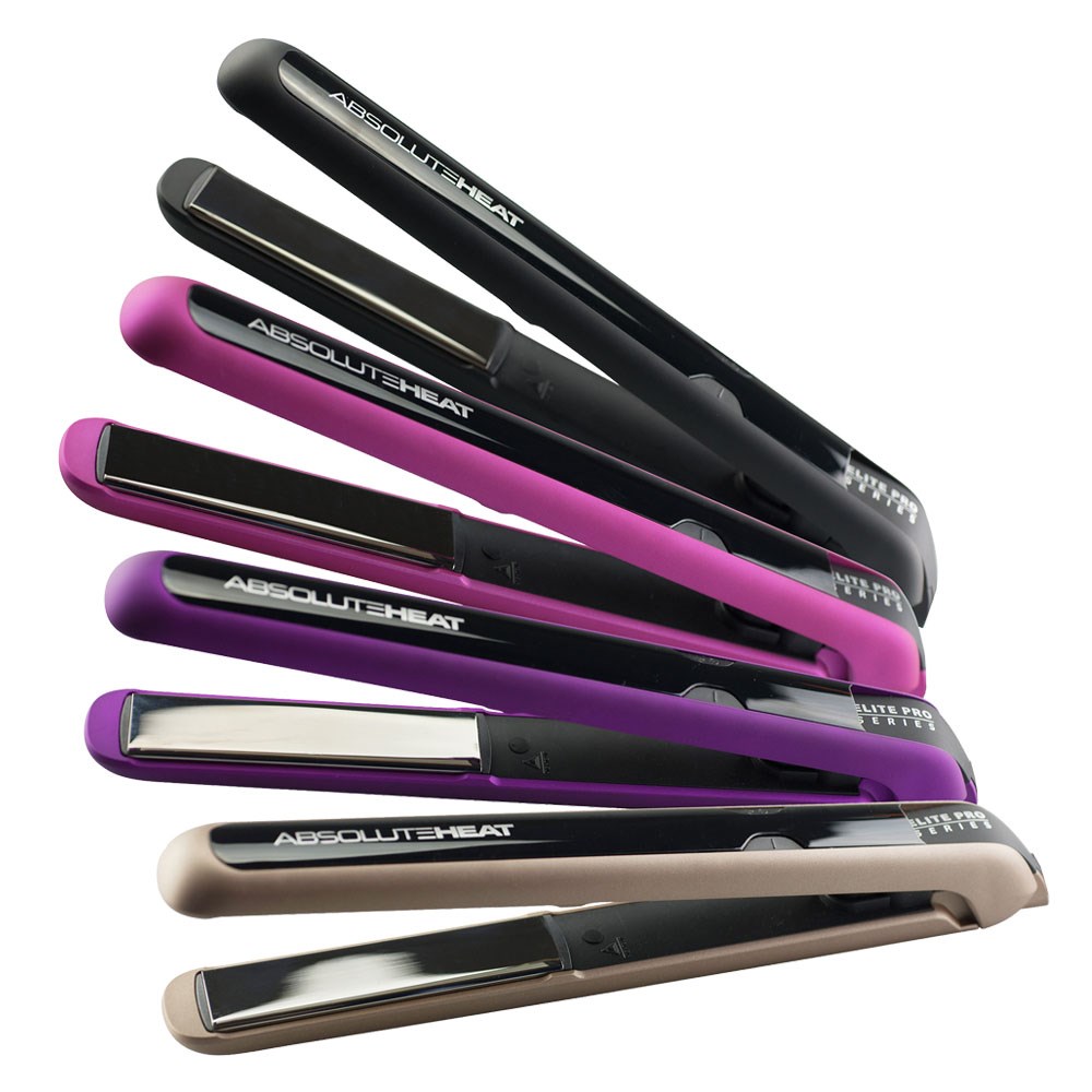 AbsoluteHeat EPS 25mm Titanium Hair Straightener Black