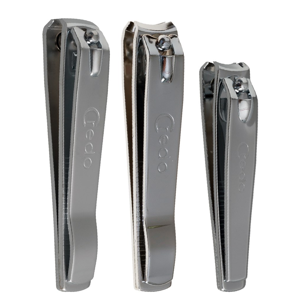 Credo Large Stainless Steel Curved Nail Clipper