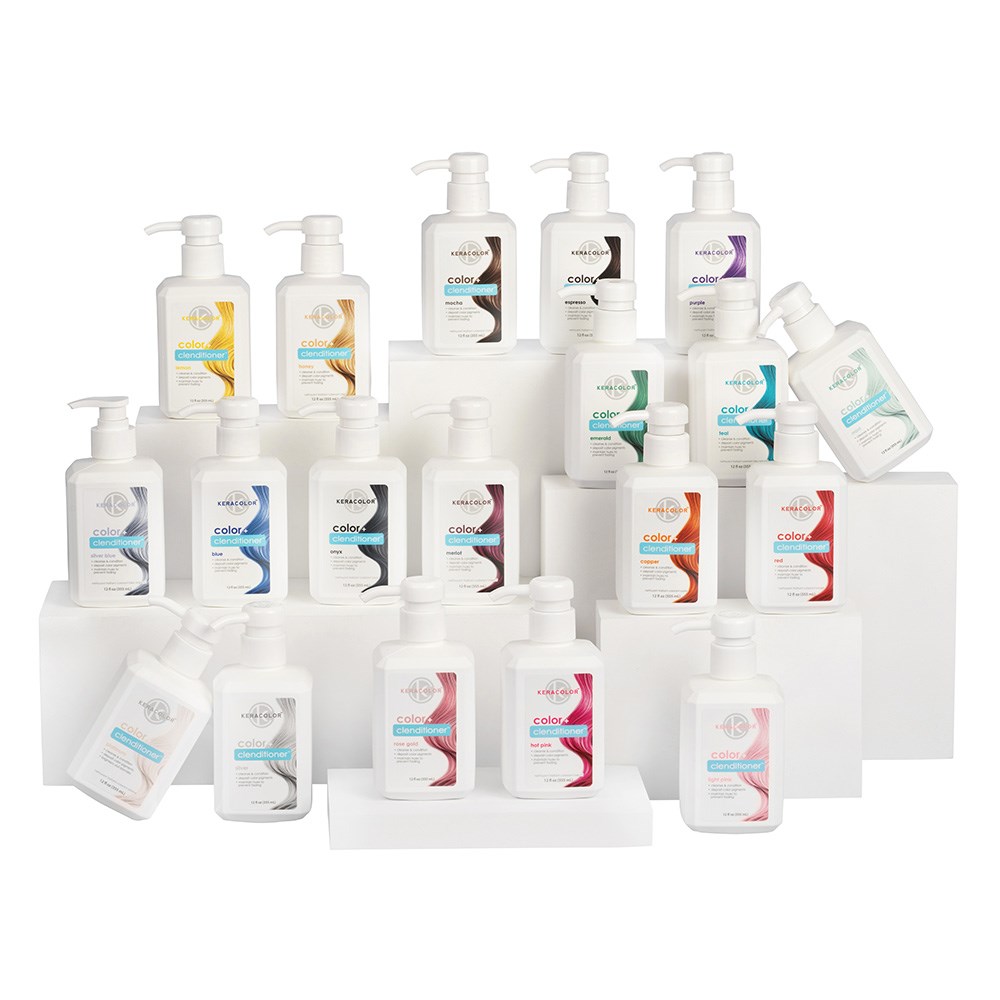 Keracolor Color Clenditioner Colour Shampoo Silver Blue 