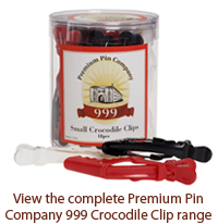 Premium Pin Company 999 Bling Crocodile Hair Sectioning Clips